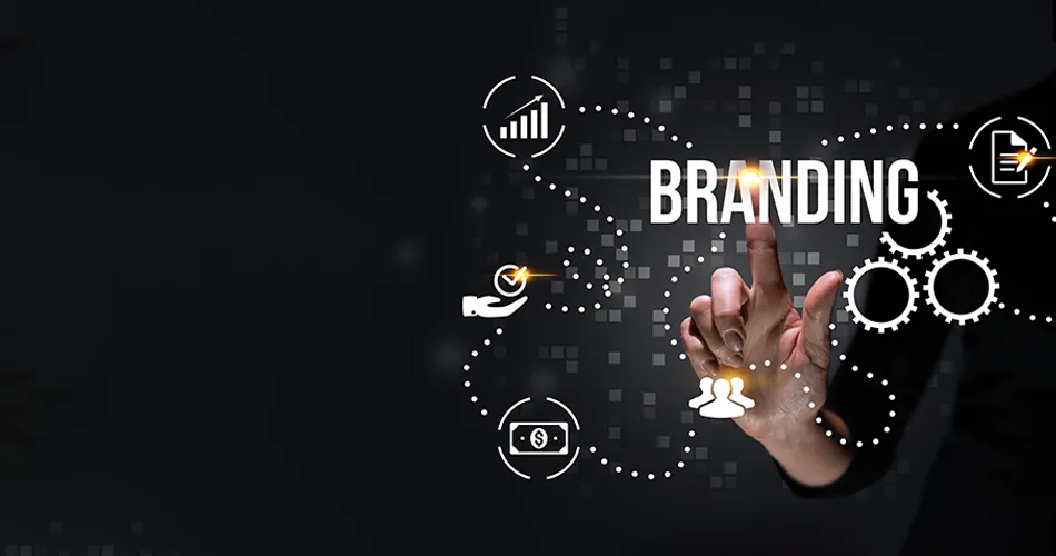 BrainADZ branding and visual identity design team workspace
