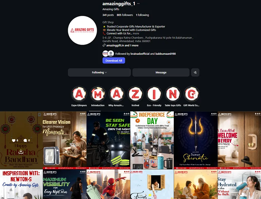 Corporate visual identity system created by BrainADZ