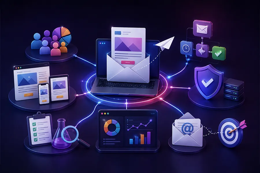 Responsive email marketing campaign designed by BrainADZ