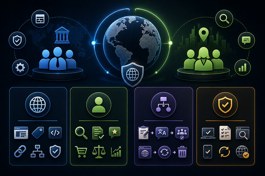 International SEO governance across global and regional teams
