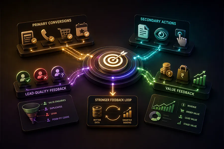 Google Ads conversion tracking, lead quality and revenue feedback