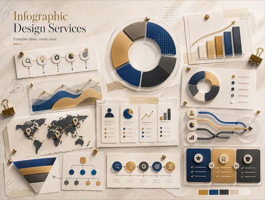 Infographic and data visualisation design by BrainADZ