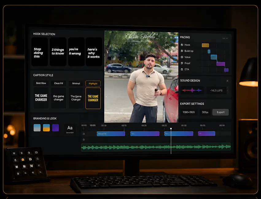 Product Reel editing and demonstration content by BrainADZ