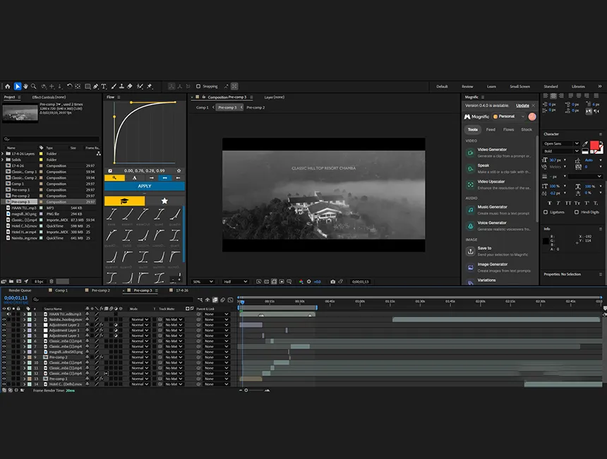 Long-form video editing work by BrainADZ
