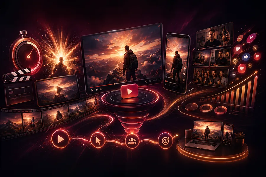 YouTube Ads creative strategy across horizontal and vertical video